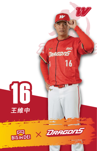 Bis 味全龍客製悠遊卡 王維中